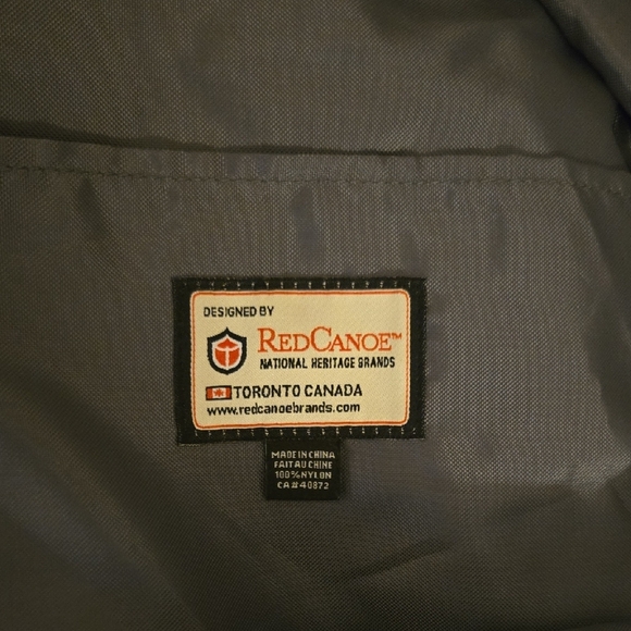 Gray Backpack with USA Patch - Picture 2 of 2